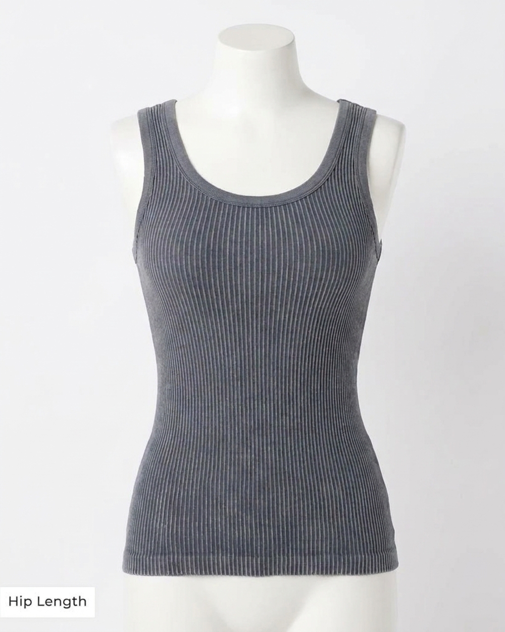 NEW GRACE AND LACE brami tank top in washed denim